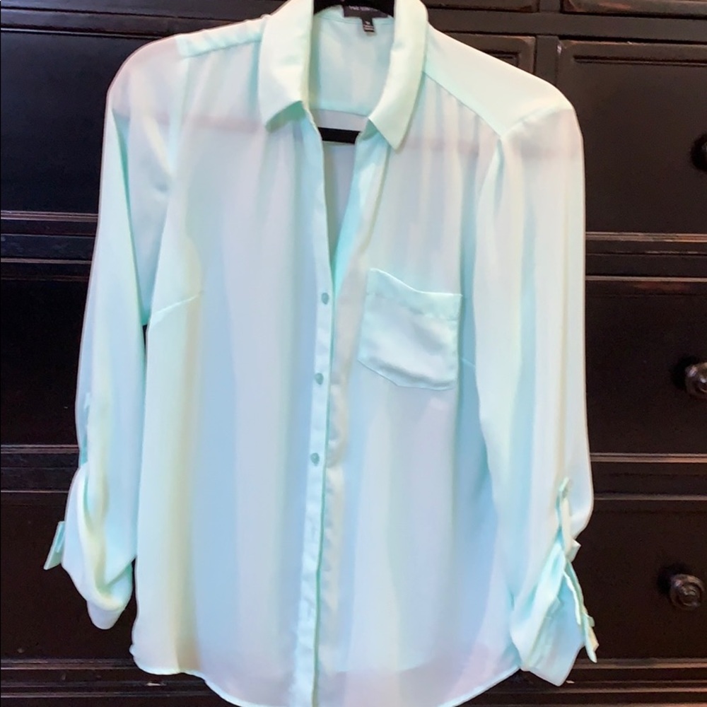 Limited mint dress shirt